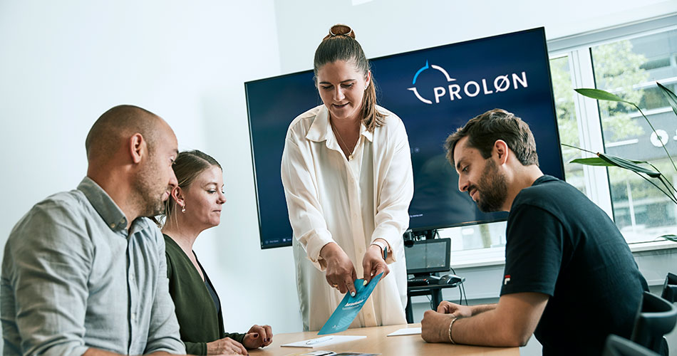 Lønkonsulenter i møde